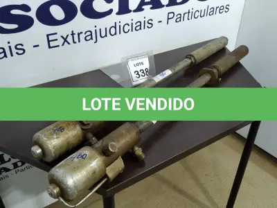 LOTE 338 - 02 BOMBAS DE ÓLEO PRA TAMBOR.(NO ESTADO) ATENÇÃO! FAZER A VISITAÇÃO ANTES DE ARREMATAR, NÃO SABEMOS SE FUNCIONA. LEILÃO NÃO TEM GARANTIA E NEM DEVOLUÇÃO, SUJEITO A POSSÍVEIS AVARIAS VISÍVEIS/OCULTAS E/OU AUSÊNCIA DE COMPONENTES.
