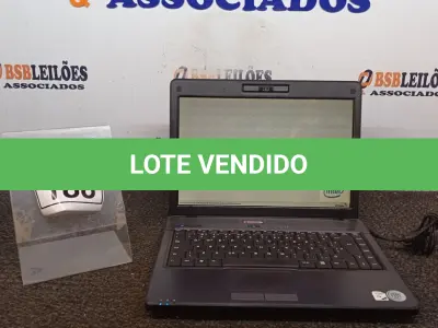 LOTE 188 - 01 NOTEBOOK MARCA VECTOR COM FONTE.  (NO ESTADO) ATENÇÃO! FAZER A VISITAÇÃO ANTES DE ARREMATAR, NÃO SABEMOS SE FUNCIONA. LEILÃO NÃO TEM GARANTIA E NEM DEVOLUÇÃO, SUJEITO A POSSÍVEIS AVARIAS VISÍVEIS/OCULTAS E/OU AUSÊNCIA DE COMPONENTES.