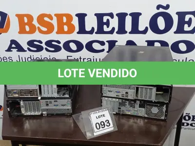 LOTE 093 - 05 CPU’S DE MARCAS E MODELOS DIVERSOS. (NO ESTADO) ATENÇÃO! FAZER A VISITAÇÃO ANTES DE ARREMATAR, NÃO SABEMOS SE FUNCIONA, LEILÃO NÃO TEM GARANTIA E NEM DEVOLUÇÃO, SUJEITO A POSSÍVEIS AVARIAS VISÍVEIS/OCULTAS E/OU AUSÊNCIA DE COMPONENTES.