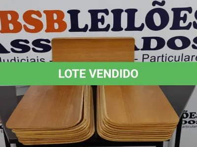LOTE 147 - 20 PLACAS DE MADEIRAS. (NO ESTADO) ATENÇÃO! FAZER A VISITAÇÃO ANTES DE ARREMATAR, NÃO SABEMOS SE FUNCIONA, LEILÃO NÃO TEM GARANTIA E NEM DEVOLUÇÃO, SUJEITO A POSSÍVEIS AVARIAS VISÍVEIS/OCULTAS E/OU AUSÊNCIA DE COMPONENTES.