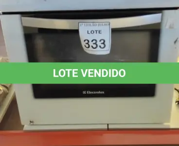 LOTE 333 - 01 FORNO ELÉTRICO DE EMBUTIR MARCA ELECTROLUX. (NO ESTADO) ATENÇÃO! FAZER A VISITAÇÃO ANTES DE ARREMATAR, NÃO SABEMOS SE FUNCIONA. LEILÃO NÃO TEM GARANTIA E NEM DEVOLUÇÃO, SUJEITO A POSSÍVEIS AVARIAS VISÍVEIS/OCULTAS E/OU AUSÊNCIA DE COMPONENTES.