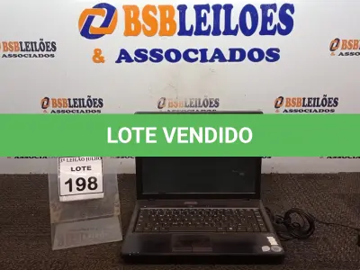 LOTE 198 - 01 NOTEBOOK MARCA VECTOR COM FONTE.  (NO ESTADO) ATENÇÃO! FAZER A VISITAÇÃO ANTES DE ARREMATAR, NÃO SABEMOS SE FUNCIONA. LEILÃO NÃO TEM GARANTIA E NEM DEVOLUÇÃO, SUJEITO A POSSÍVEIS AVARIAS VISÍVEIS/OCULTAS E/OU AUSÊNCIA DE COMPONENTES.
