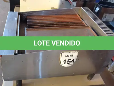 LOTE 154 - 01 CHAPA INDUSTRIAL A GÁS MARCA CROYDON. (NO ESTADO) ATENÇÃO! FAZER A VISITAÇÃO ANTES DE ARREMATAR, NÃO SABEMOS SE FUNCIONA, LEILÃO NÃO TEM GARANTIA E NEM DEVOLUÇÃO, SUJEITO A POSSÍVEIS AVARIAS VISÍVEIS/OCULTAS E/OU AUSÊNCIA DE COMPONENTES.