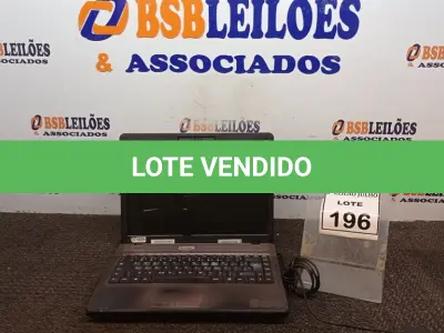 LOTE 196 - 01 NOTEBOOK MARCA VECTOR COM FONTE.  (NO ESTADO) ATENÇÃO! FAZER A VISITAÇÃO ANTES DE ARREMATAR, NÃO SABEMOS SE FUNCIONA. LEILÃO NÃO TEM GARANTIA E NEM DEVOLUÇÃO, SUJEITO A POSSÍVEIS AVARIAS VISÍVEIS/OCULTAS E/OU AUSÊNCIA DE COMPONENTES.