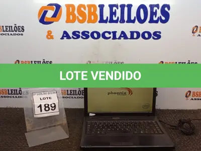 LOTE 189 - 01 NOTEBOOK MARCA VECTOR COM FONTE.  (NO ESTADO) ATENÇÃO! FAZER A VISITAÇÃO ANTES DE ARREMATAR, NÃO SABEMOS SE FUNCIONA. LEILÃO NÃO TEM GARANTIA E NEM DEVOLUÇÃO, SUJEITO A POSSÍVEIS AVARIAS VISÍVEIS/OCULTAS E/OU AUSÊNCIA DE COMPONENTES.