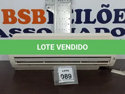 LOTE 089 - 01 EVAPORADORA 14.600BTUS MARCA TRANE. (NO ESTADO) ATENÇÃO! FAZER A VISITAÇÃO ANTES DE ARREMATAR, NÃO SABEMOS SE FUNCIONA, LEILÃO NÃO TEM GARANTIA E NEM DEVOLUÇÃO, SUJEITO A POSSÍVEIS AVARIAS VISÍVEIS/OCULTAS E/OU AUSÊNCIA DE COMPONENTES.