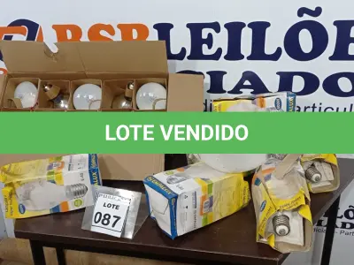 LOTE 087 - 10 LÂMPADAS INFRAVERMELHA MARCA PHILIPS E 06 LÂMPADAS A VAPOR METÁLICO 400W MARCA EMPALUX. (NO ESTADO) ATENÇÃO! FAZER A VISITAÇÃO ANTES DE ARREMATAR, NÃO SABEMOS SE FUNCIONA, LEILÃO NÃO TEM GARANTIA E NEM DEVOLUÇÃO, SUJEITO A POSSÍVEIS AVARIAS VISÍVEIS/OCULTAS E/OU AUSÊNCIA DE COMPONENTES.