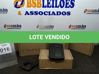 LOTE 016 - 05 MÓDULOS DE EXPANSÃO RETRO ILUMINADO MARCA PLYCOM. (NO ESTADO) ATENÇÃO! FAZER A VISITAÇÃO ANTES DE ARREMATAR, NÃO SABEMOS SE FUNCIONA, LEILÃO NÃO TEM GARANTIA E NEM DEVOLUÇÃO, SUJEITO A POSSÍVEIS AVARIAS VISÍVEIS/OCULTAS E/OU AUSÊNCIA DE COMPONENTES.