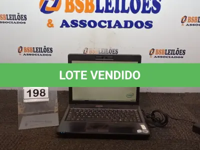 LOTE 198 - 01 NOTEBOOK MARCA VECTOR COM FONTE.  (NO ESTADO) ATENÇÃO! FAZER A VISITAÇÃO ANTES DE ARREMATAR, NÃO SABEMOS SE FUNCIONA. LEILÃO NÃO TEM GARANTIA E NEM DEVOLUÇÃO, SUJEITO A POSSÍVEIS AVARIAS VISÍVEIS/OCULTAS E/OU AUSÊNCIA DE COMPONENTES.