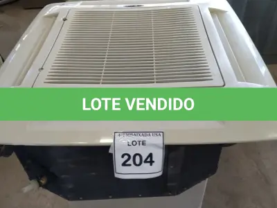 LOTE 204 - 01 EVAPORADORA DE TETO CARRIER.  (NO ESTADO EM QUE SE ENCONTRA. SUJEITO A AVARIAS OCULTAS/VISÍVEIS.) BH1440K