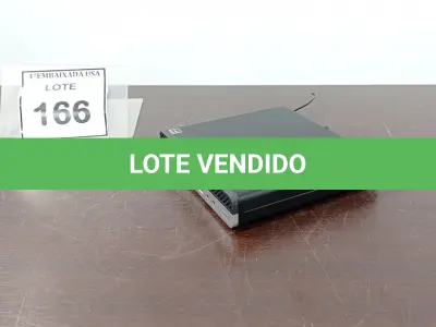 LOTE 166 - 01 HP ELITEDESK 705 G4SEM MEMORIA , SEM HD E SEM FONTE. (NO ESTADO EM QUE SE ENCONTRA. SUJEITO A AVARIAS OCULTAS/VISÍVEIS.) BD0548B