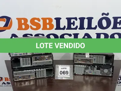 LOTE 069 - 05 CPU’S DE MARCAS E MODELOS DIVERSOS. (NO ESTADO) ATENÇÃO! FAZER A VISITAÇÃO ANTES DE ARREMATAR, NÃO SABEMOS SE FUNCIONA, LEILÃO NÃO TEM GARANTIA E NEM DEVOLUÇÃO, SUJEITO A POSSÍVEIS AVARIAS VISÍVEIS/OCULTAS E/OU AUSÊNCIA DE COMPONENTES.