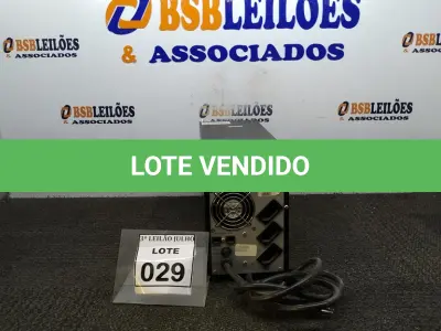 LOTE 029 - 01 NOBREAK MARCA LACERDA. (NO ESTADO) ATENÇÃO! FAZER A VISITAÇÃO ANTES DE ARREMATAR, NÃO SABEMOS SE FUNCIONA, LEILÃO NÃO TEM GARANTIA E NEM DEVOLUÇÃO, SUJEITO A POSSÍVEIS AVARIAS VISÍVEIS/OCULTAS E/OU AUSÊNCIA DE COMPONENTES.