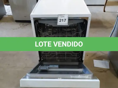 LOTE 217 -  01 LAVA LOUÇA BRASTEMP 220V. (NO ESTADO EM QUE SE ENCONTRA. SUJEITO A AVARIAS OCULTAS/VISÍVEIS.)  BH1652A