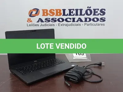 LOTE 165 - 01 DELL LAPTOP COM FONTE E SEM HD. (NO ESTADO EM QUE SE ENCONTRA. SUJEITO A AVARIAS OCULTAS/VISÍVEIS.) 619386