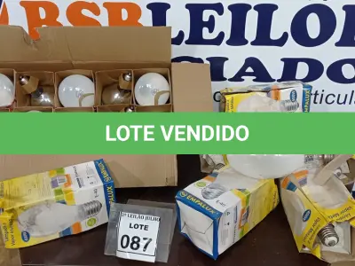 LOTE 087 - 10 LÂMPADAS INFRAVERMELHA MARCA PHILIPS E 06 LÂMPADAS A VAPOR METÁLICO 400W MARCA EMPALUX. (NO ESTADO) ATENÇÃO! FAZER A VISITAÇÃO ANTES DE ARREMATAR, NÃO SABEMOS SE FUNCIONA, LEILÃO NÃO TEM GARANTIA E NEM DEVOLUÇÃO, SUJEITO A POSSÍVEIS AVARIAS VISÍVEIS/OCULTAS E/OU AUSÊNCIA DE COMPONENTES.