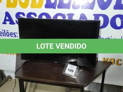 LOTE 199 -  01 SMART TV SAMSUNG 40”. (NO ESTADO EM QUE SE ENCONTRA. SUJEITO A AVARIAS OCULTAS/VISÍVEIS.)  AV9411C