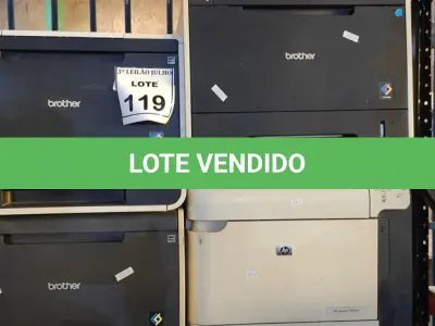 LOTE 119 - 03 IMPRESSORAS MODELO HL-L8350CDW E 01 IMPRESSORA MODELO JETP4015N MARCA HP. (NO ESTADO) ATENÇÃO! FAZER A VISITAÇÃO ANTES DE ARREMATAR, NÃO SABEMOS SE FUNCIONA, LEILÃO NÃO TEM GARANTIA E NEM DEVOLUÇÃO, SUJEITO A POSSÍVEIS AVARIAS VISÍVEIS/OCULTAS E/OU AUSÊNCIA DE COMPONENTES.