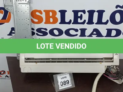 LOTE 089 - 01 EVAPORADORA 14.600BTUS MARCA TRANE. (NO ESTADO) ATENÇÃO! FAZER A VISITAÇÃO ANTES DE ARREMATAR, NÃO SABEMOS SE FUNCIONA, LEILÃO NÃO TEM GARANTIA E NEM DEVOLUÇÃO, SUJEITO A POSSÍVEIS AVARIAS VISÍVEIS/OCULTAS E/OU AUSÊNCIA DE COMPONENTES.