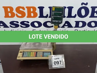 LOTE 097 - 01 BALANÇA DIGITAL MARCA KRATOS MAX. 15KG. (NO ESTADO) ATENÇÃO! FAZER A VISITAÇÃO ANTES DE ARREMATAR, NÃO SABEMOS SE FUNCIONA, LEILÃO NÃO TEM GARANTIA E NEM DEVOLUÇÃO, SUJEITO A POSSÍVEIS AVARIAS VISÍVEIS/OCULTAS E/OU AUSÊNCIA DE COMPONENTES.