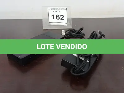 LOTE 162 - 01 DOCK STATION DELL USB TIPO C COM FONTE.  (NO ESTADO EM QUE SE ENCONTRA. SUJEITO A AVARIAS OCULTAS/VISÍVEIS.)