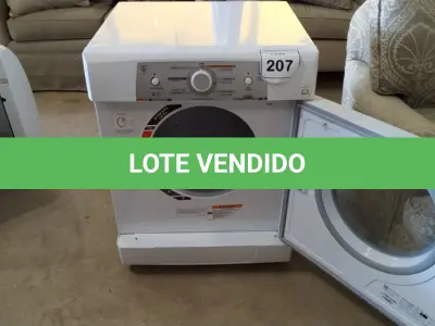 LOTE 207 -  01 SECADORA DE ROUPAS BRASTEMP. 220V. (NO ESTADO EM QUE SE ENCONTRA. SUJEITO A AVARIAS OCULTAS/VISÍVEIS.)  BH1652D