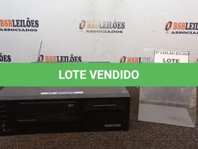 LOTE 194 - 01 CPU 4° GERAÇÃO PROCESSADOR I3 MARCA POSITIVO. (NO ESTADO) ATENÇÃO! FAZER A VISITAÇÃO ANTES DE ARREMATAR, NÃO SABEMOS SE FUNCIONA, LEILÃO NÃO TEM GARANTIA E NEM DEVOLUÇÃO, SUJEITO A POSSÍVEIS AVARIAS VISÍVEIS/OCULTAS E/OU AUSÊNCIA DE COMPONENTES.