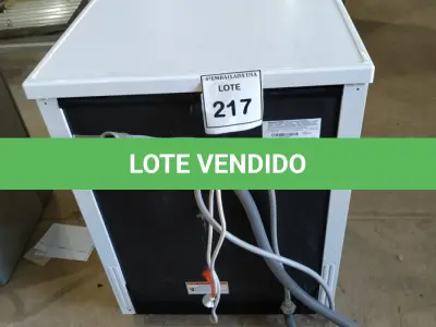 LOTE 217 -  01 LAVA LOUÇA BRASTEMP 220V. (NO ESTADO EM QUE SE ENCONTRA. SUJEITO A AVARIAS OCULTAS/VISÍVEIS.)  BH1652A