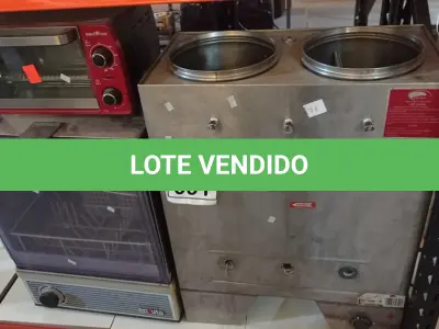 LOTE 091 - 01 CAFETEIRA INDUSTRIAL, 01 LAVA LOUCA MARCA ENXUTA E 01 FORNO ELÉTRICO MARCA BRITÂNIA. (NO ESTADO) ATENÇÃO! FAZER A VISITAÇÃO ANTES DE ARREMATAR, NÃO SABEMOS SE FUNCIONA, LEILÃO NÃO TEM GARANTIA E NEM DEVOLUÇÃO, SUJEITO A POSSÍVEIS AVARIAS VISÍVEIS/OCULTAS E/OU AUSÊNCIA DE COMPONENTES.