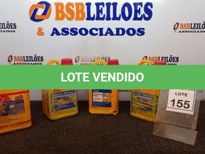 LOTE 155 - 04 GALÕES DE ADITIVO PLASTIFICANTE PARA ARGAMASSA DE ASSENTAMENTO E REBOCO DE 3,6LTS CADA MARCA SIKA. (NO ESTADO) ATENÇÃO! FAZER A VISITAÇÃO ANTES DE ARREMATAR, NÃO SABEMOS SE FUNCIONA, LEILÃO NÃO TEM GARANTIA E NEM DEVOLUÇÃO, SUJEITO A POSSÍVEIS AVARIAS VISÍVEIS/OCULTAS E/OU AUSÊNCIA DE COMPONENTES.