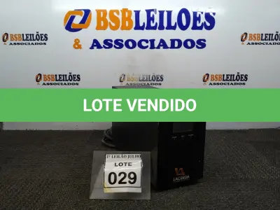 LOTE 029 - 01 NOBREAK MARCA LACERDA. (NO ESTADO) ATENÇÃO! FAZER A VISITAÇÃO ANTES DE ARREMATAR, NÃO SABEMOS SE FUNCIONA, LEILÃO NÃO TEM GARANTIA E NEM DEVOLUÇÃO, SUJEITO A POSSÍVEIS AVARIAS VISÍVEIS/OCULTAS E/OU AUSÊNCIA DE COMPONENTES.
