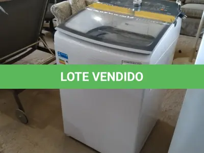 LOTE 227 -  01 MÁQUINA DE LAVAR ROUPAS BRASTEMP 12KG 220V. (NO ESTADO EM QUE SE ENCONTRA. SUJEITO A AVARIAS OCULTAS/VISÍVEIS.)  BF8668C