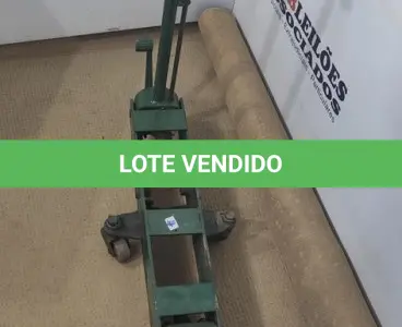 LOTE 135 - 01 MACACO JACARÉ NA COR VERDE. (NO ESTADO) ATENÇÃO! FAZER A VISITAÇÃO ANTES DE ARREMATAR, NÃO SABEMOS SE FUNCIONA, LEILÃO NÃO TEM GARANTIA E NEM DEVOLUÇÃO, SUJEITO A POSSÍVEIS AVARIAS VISÍVEIS/OCULTAS E/OU AUSÊNCIA DE COMPONENTES.