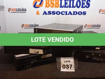 LOTE 037 - 05 CPU’S DE MARCAS E MODELOS DIVERSOS. (NO ESTADO) ATENÇÃO! FAZER A VISITAÇÃO ANTES DE ARREMATAR, NÃO SABEMOS SE FUNCIONA, LEILÃO NÃO TEM GARANTIA E NEM DEVOLUÇÃO, SUJEITO A POSSÍVEIS AVARIAS VISÍVEIS/OCULTAS E/OU AUSÊNCIA DE COMPONENTES.