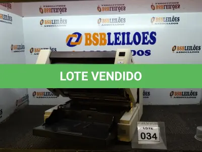 LOTE 034 - 01 SCANNER MODELO I4600 MARCA KPODAK. (NO ESTADO) ATENÇÃO! FAZER A VISITAÇÃO ANTES DE ARREMATAR, NÃO SABEMOS SE FUNCIONA, LEILÃO NÃO TEM GARANTIA E NEM DEVOLUÇÃO, SUJEITO A POSSÍVEIS AVARIAS VISÍVEIS/OCULTAS E/OU AUSÊNCIA DE COMPONENTES.