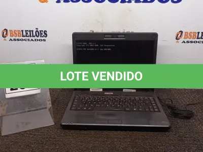 LOTE 203 - 01 NOTEBOOK MARCA VECTOR COM FONTE.  (NO ESTADO) ATENÇÃO! FAZER A VISITAÇÃO ANTES DE ARREMATAR, NÃO SABEMOS SE FUNCIONA. LEILÃO NÃO TEM GARANTIA E NEM DEVOLUÇÃO, SUJEITO A POSSÍVEIS AVARIAS VISÍVEIS/OCULTAS E/OU AUSÊNCIA DE COMPONENTES.