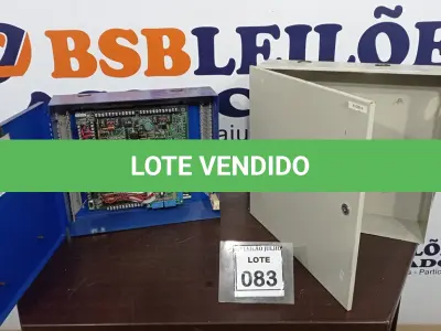 LOTE 083 - 03 QUADROS DE DISTRIBUIÇÃO. (NO ESTADO) ATENÇÃO! FAZER A VISITAÇÃO ANTES DE ARREMATAR, NÃO SABEMOS SE FUNCIONA, LEILÃO NÃO TEM GARANTIA E NEM DEVOLUÇÃO, SUJEITO A POSSÍVEIS AVARIAS VISÍVEIS/OCULTAS E/OU AUSÊNCIA DE COMPONENTES.