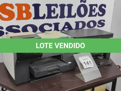 LOTE 141 - 01 IMPRESSORA MODELO B-510DN MARCA EPSON E 01 IMPRESSORA MODELO M125A MARCA HP. (NO ESTADO) ATENÇÃO! FAZER A VISITAÇÃO ANTES DE ARREMATAR, NÃO SABEMOS SE FUNCIONA, LEILÃO NÃO TEM GARANTIA E NEM DEVOLUÇÃO, SUJEITO A POSSÍVEIS AVARIAS VISÍVEIS/OCULTAS E/OU AUSÊNCIA DE COMPONENTES.