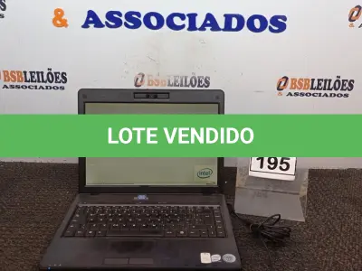 LOTE 195 - 01 NOTEBOOK MARCA VECTOR COM FONTE.  (NO ESTADO) ATENÇÃO! FAZER A VISITAÇÃO ANTES DE ARREMATAR, NÃO SABEMOS SE FUNCIONA. LEILÃO NÃO TEM GARANTIA E NEM DEVOLUÇÃO, SUJEITO A POSSÍVEIS AVARIAS VISÍVEIS/OCULTAS E/OU AUSÊNCIA DE COMPONENTES.