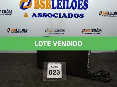 LOTE 023 - 01 NOBREAK MARCA LACERDA. (NO ESTADO) ATENÇÃO! FAZER A VISITAÇÃO ANTES DE ARREMATAR, NÃO SABEMOS SE FUNCIONA, LEILÃO NÃO TEM GARANTIA E NEM DEVOLUÇÃO, SUJEITO A POSSÍVEIS AVARIAS VISÍVEIS/OCULTAS E/OU AUSÊNCIA DE COMPONENTES.