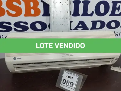 LOTE 089 - 01 EVAPORADORA 14.600BTUS MARCA TRANE. (NO ESTADO) ATENÇÃO! FAZER A VISITAÇÃO ANTES DE ARREMATAR, NÃO SABEMOS SE FUNCIONA, LEILÃO NÃO TEM GARANTIA E NEM DEVOLUÇÃO, SUJEITO A POSSÍVEIS AVARIAS VISÍVEIS/OCULTAS E/OU AUSÊNCIA DE COMPONENTES.