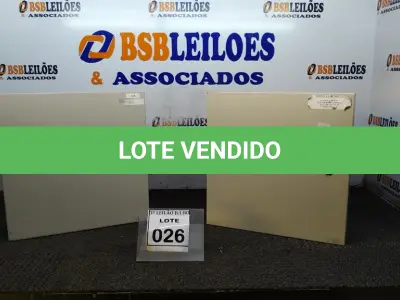 LOTE 026 - 02 QUADROS DE DISTRIBUIÇÃO DE METAL. (NO ESTADO) ATENÇÃO! FAZER A VISITAÇÃO ANTES DE ARREMATAR, NÃO SABEMOS SE FUNCIONA, LEILÃO NÃO TEM GARANTIA E NEM DEVOLUÇÃO, SUJEITO A POSSÍVEIS AVARIAS VISÍVEIS/OCULTAS E/OU AUSÊNCIA DE COMPONENTES.