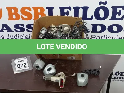 LOTE 072 - 01 LOTE COM GRANDE QUANTIDADE DE LEITORES BIOMÉTRICOS DIGITAL E LEITORES DE CÓDIGOS DE BARRA. (NO ESTADO) ATENÇÃO! FAZER A VISITAÇÃO ANTES DE ARREMATAR, NÃO SABEMOS SE FUNCIONA, LEILÃO NÃO TEM GARANTIA E NEM DEVOLUÇÃO, SUJEITO A POSSÍVEIS AVARIAS VISÍVEIS/OCULTAS E/OU AUSÊNCIA DE COMPONENTES.