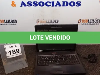 LOTE 189 - 01 NOTEBOOK MARCA VECTOR COM FONTE.  (NO ESTADO) ATENÇÃO! FAZER A VISITAÇÃO ANTES DE ARREMATAR, NÃO SABEMOS SE FUNCIONA. LEILÃO NÃO TEM GARANTIA E NEM DEVOLUÇÃO, SUJEITO A POSSÍVEIS AVARIAS VISÍVEIS/OCULTAS E/OU AUSÊNCIA DE COMPONENTES.
