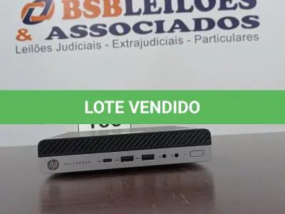 LOTE 166 - 01 HP ELITEDESK 705 G4SEM MEMORIA , SEM HD E SEM FONTE. (NO ESTADO EM QUE SE ENCONTRA. SUJEITO A AVARIAS OCULTAS/VISÍVEIS.) BD0548B