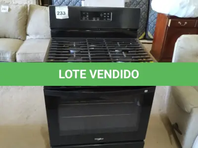 LOTE 233 -  01 FOGÃO WHIRPOOL 04 BOCAS 127V.  (NO ESTADO EM QUE SE ENCONTRA. SUJEITO A AVARIAS OCULTAS/VISÍVEIS.) BJ7230N 