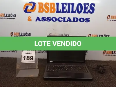 LOTE 189 - 01 NOTEBOOK MARCA VECTOR COM FONTE.  (NO ESTADO) ATENÇÃO! FAZER A VISITAÇÃO ANTES DE ARREMATAR, NÃO SABEMOS SE FUNCIONA. LEILÃO NÃO TEM GARANTIA E NEM DEVOLUÇÃO, SUJEITO A POSSÍVEIS AVARIAS VISÍVEIS/OCULTAS E/OU AUSÊNCIA DE COMPONENTES.