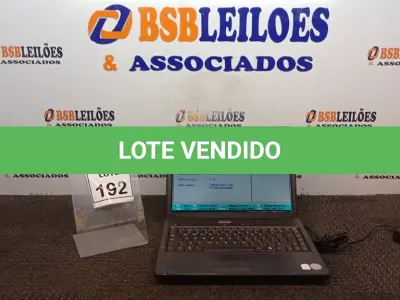 LOTE 192 - 01 NOTEBOOK MARCA VECTOR COM FONTE.  (NO ESTADO) ATENÇÃO! FAZER A VISITAÇÃO ANTES DE ARREMATAR, NÃO SABEMOS SE FUNCIONA. LEILÃO NÃO TEM GARANTIA E NEM DEVOLUÇÃO, SUJEITO A POSSÍVEIS AVARIAS VISÍVEIS/OCULTAS E/OU AUSÊNCIA DE COMPONENTES.