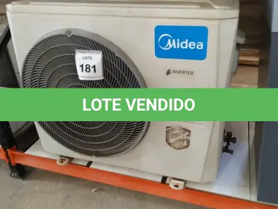LOTE 181 -  01 CONDENSADORA MÉDIA INVERTER. (NO ESTADO EM QUE SE ENCONTRA. SUJEITO A AVARIAS OCULTAS/VISÍVEIS.)  