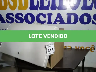 LOTE 215 -  01 ARMÁRIO SUSPENSO. (NO ESTADO EM QUE SE ENCONTRA. SUJEITO A AVARIAS OCULTAS/VISÍVEIS.)  